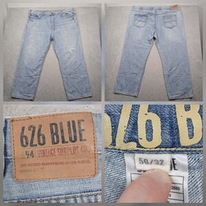Levi's‎ 626 Blue Vintage Supply Jeans Mens 50x30 Light Wash Denim